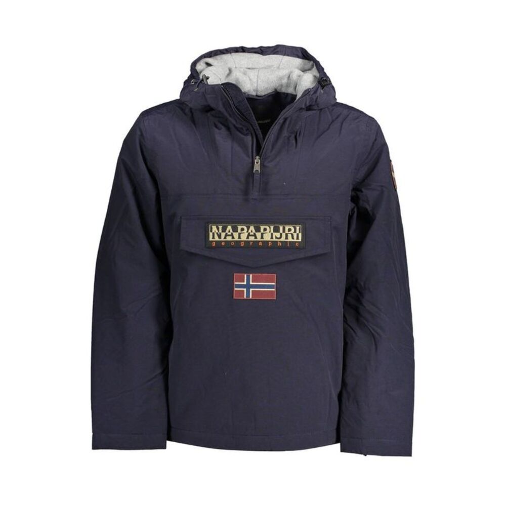Napapijri Blu Polyamide Men's Men's Jacket